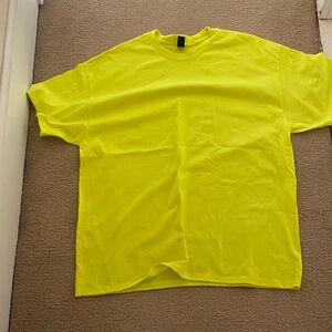 Gildan Bright Yellow Men's Short Sleeve Tee